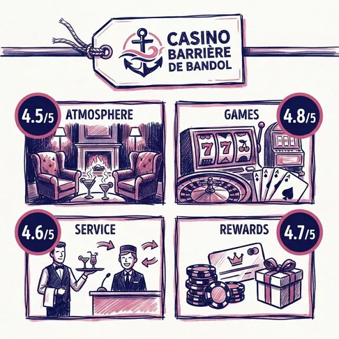 présentation générale du casino — Casino Barrière de Bandol